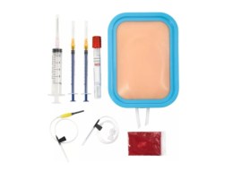 Kit Simulador De Punção Venosa Treinamento 